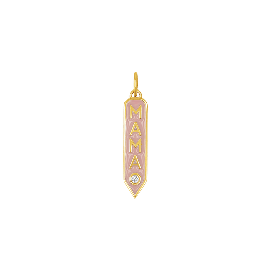 Mama Diamond Dagger Charm - Lotus Diamond