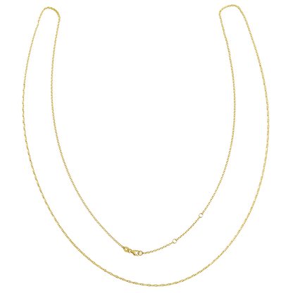 Mariner Anchor Link Belly Chain - Lotus Diamond