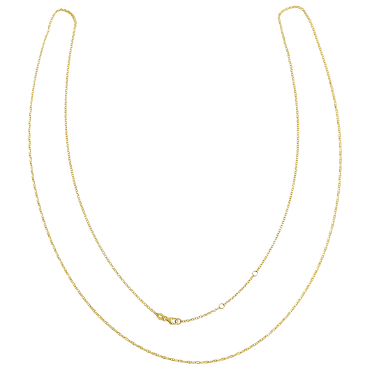 Mariner Anchor Link Belly Chain - Lotus Diamond