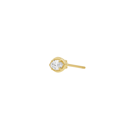 Marquise Diamond Stud Earrings - Lotus Diamond