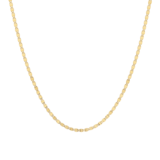 Mirror Chain Necklace - Lotus Diamond