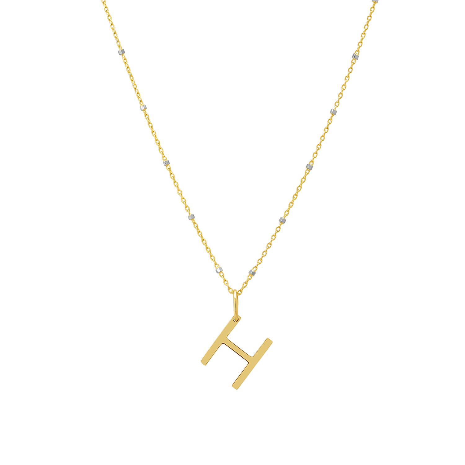 Moda Letter Charm - Lotus Diamond