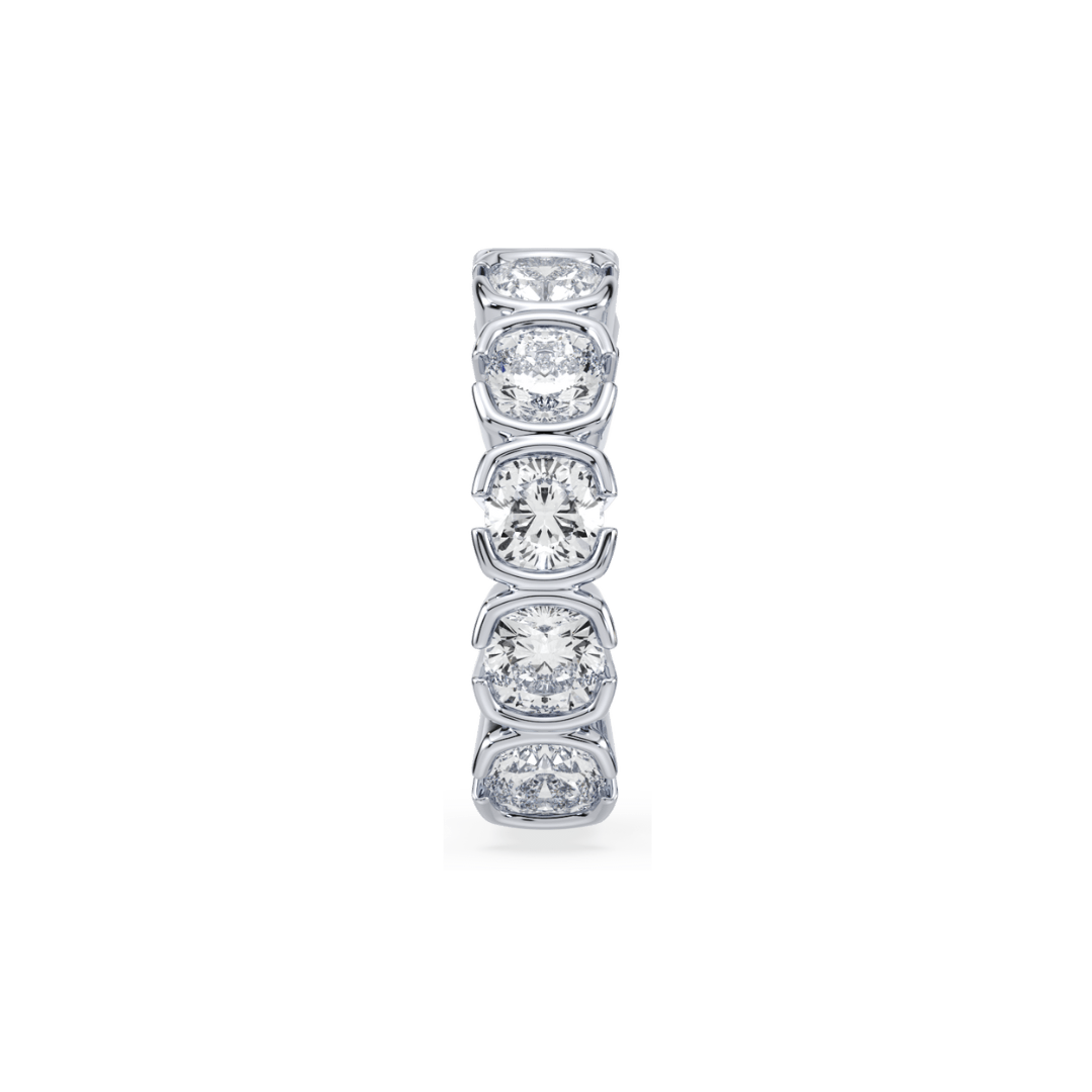 Muse Lab Diamond Cushion Diamond Cascade Ear Cuff - Lotus Diamond