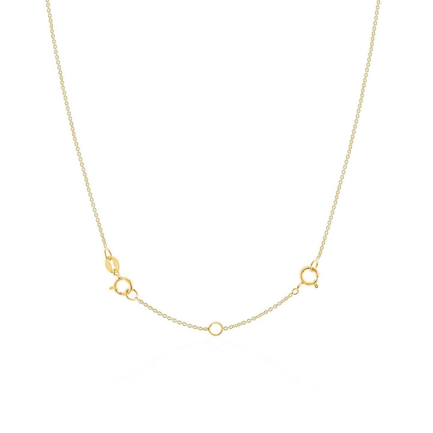 Necklace Chain Extender - Lotus Diamond