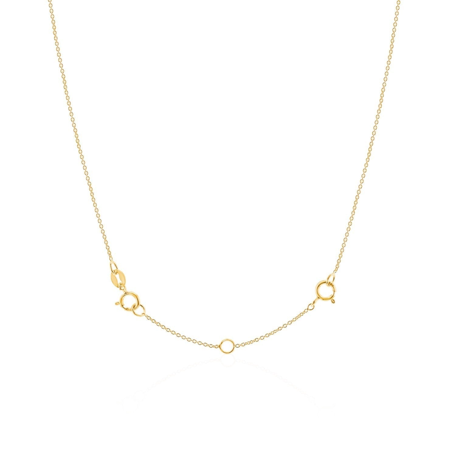 Necklace Chain Extender - Lotus Diamond