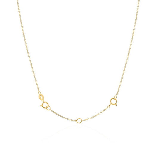 Necklace Chain Extender - Lotus Diamond