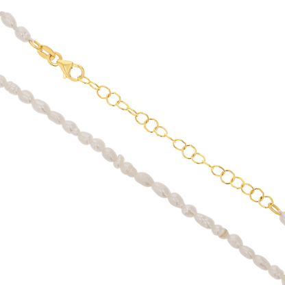 Pearl Belly Chain - Lotus Diamond