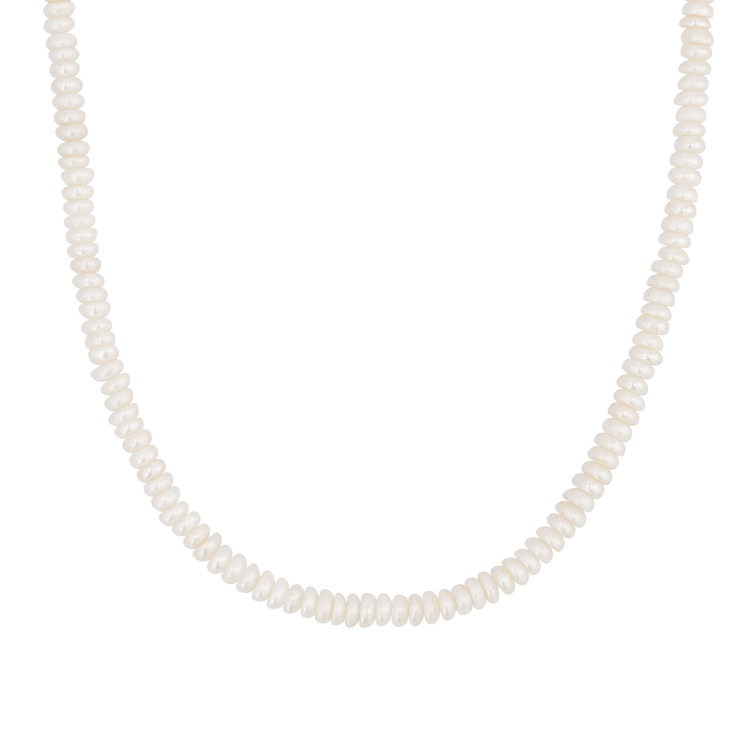 Pearl Strand Necklace - Lotus Diamond
