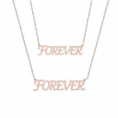 Personalized Armenian Letter Name Necklace - Lotus Diamond