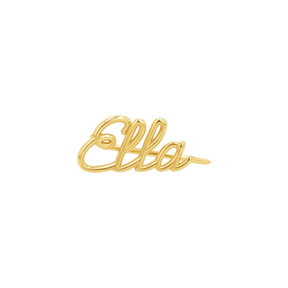 Personalized Name Ear Crawler - Lotus Diamond