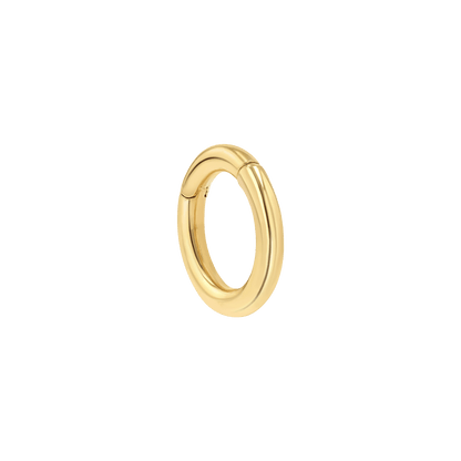 Petit Round Connector Charm Clasp - Lotus Diamond