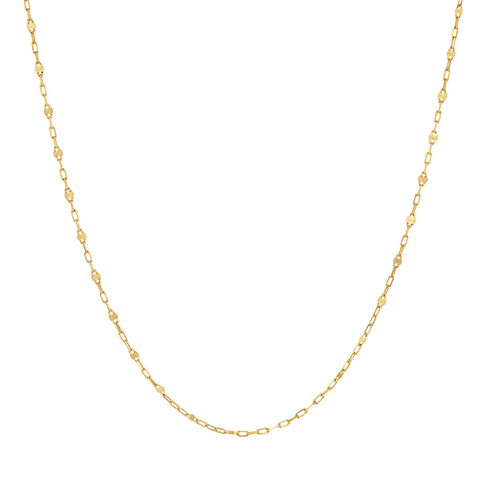 Petit Sequin Chain Necklace - Lotus Diamond