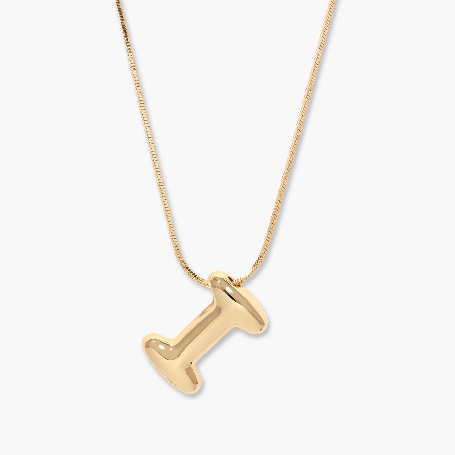 Pippa Bubble Initial Pendant - Lotus Diamond