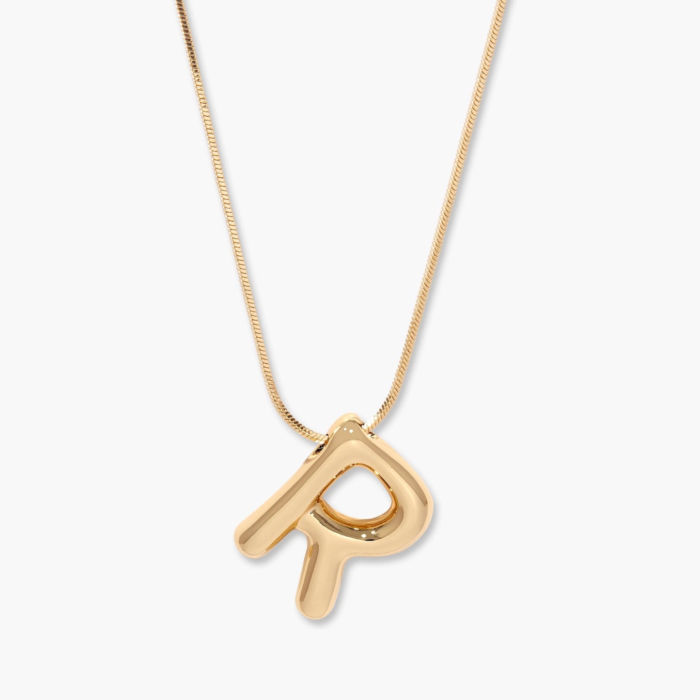 Pippa Bubble Initial Pendant - Lotus Diamond
