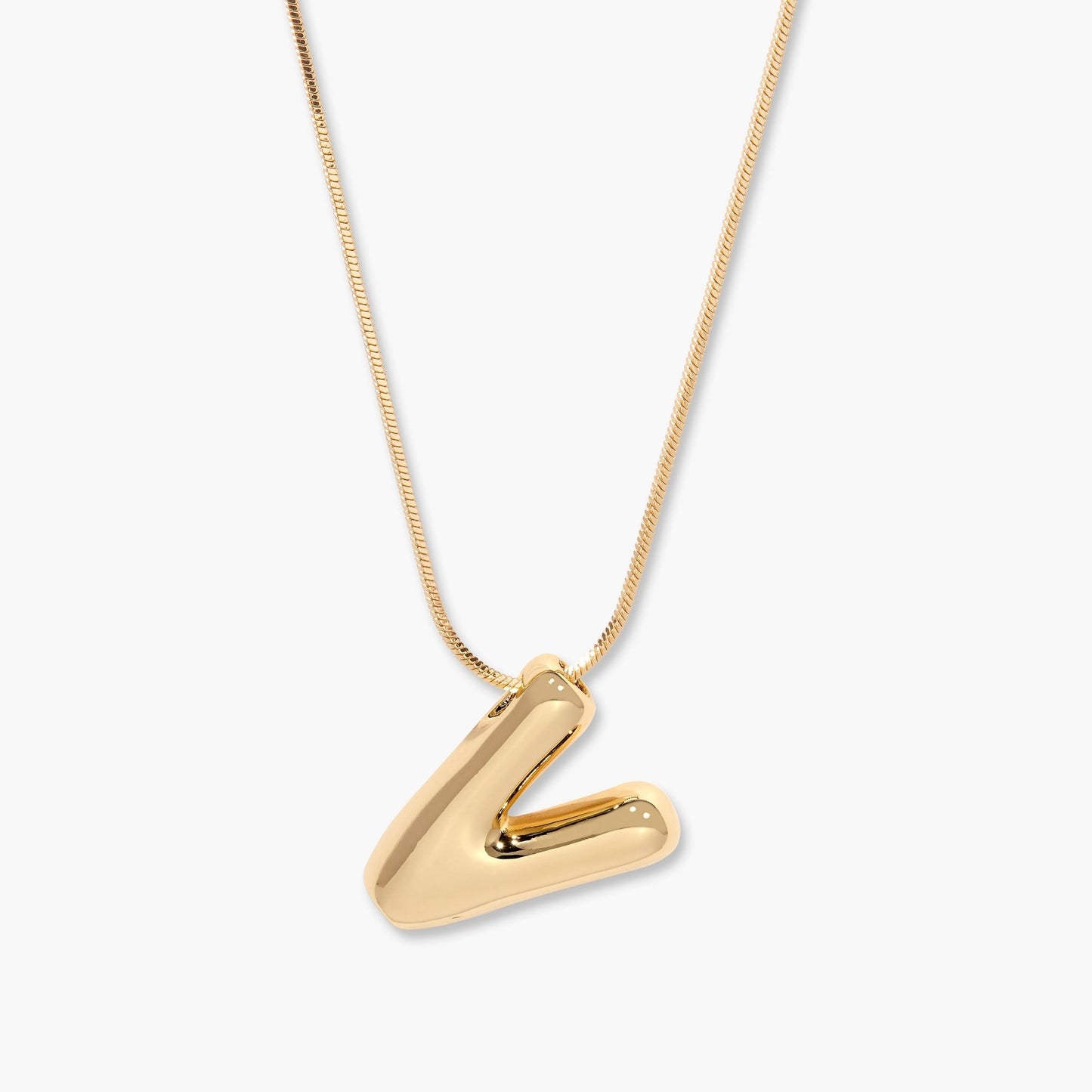Pippa Bubble Initial Pendant - Lotus Diamond