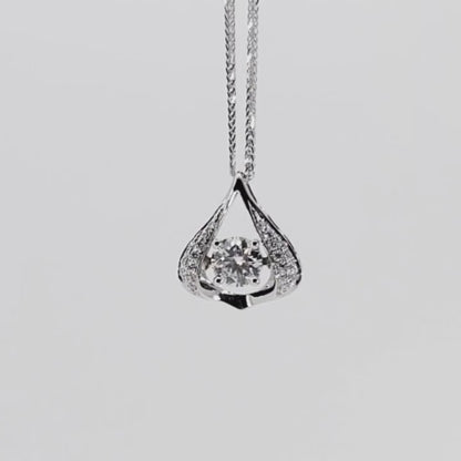 18K Diamond Pendant