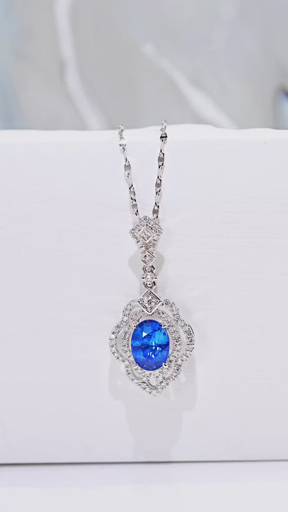 Sapphire pendant