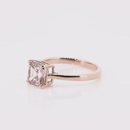 Fancy Pink Lab-grown Diamond Ring 2.36 ctw