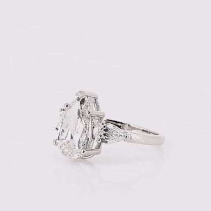 Diamond 18K ring setting