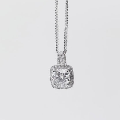 18K Diamond  Pendant