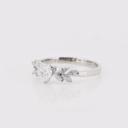 Lab grown Diamond 18K ring setting