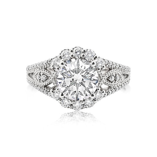 Ring (United Kingdom Size F) Lotus Diamond