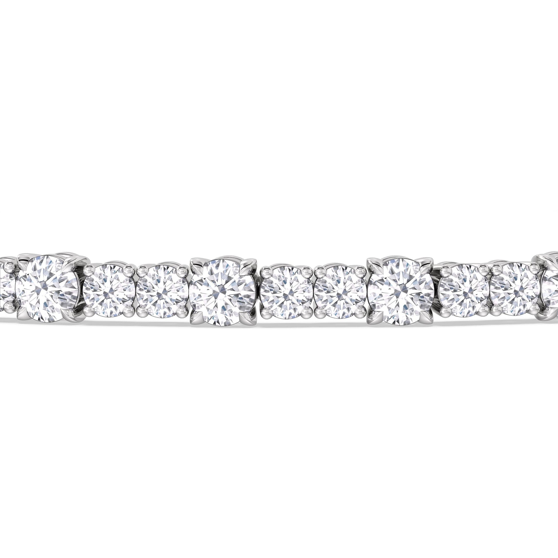 Round Sequenced Tennis Bracelet - Lotus Diamond