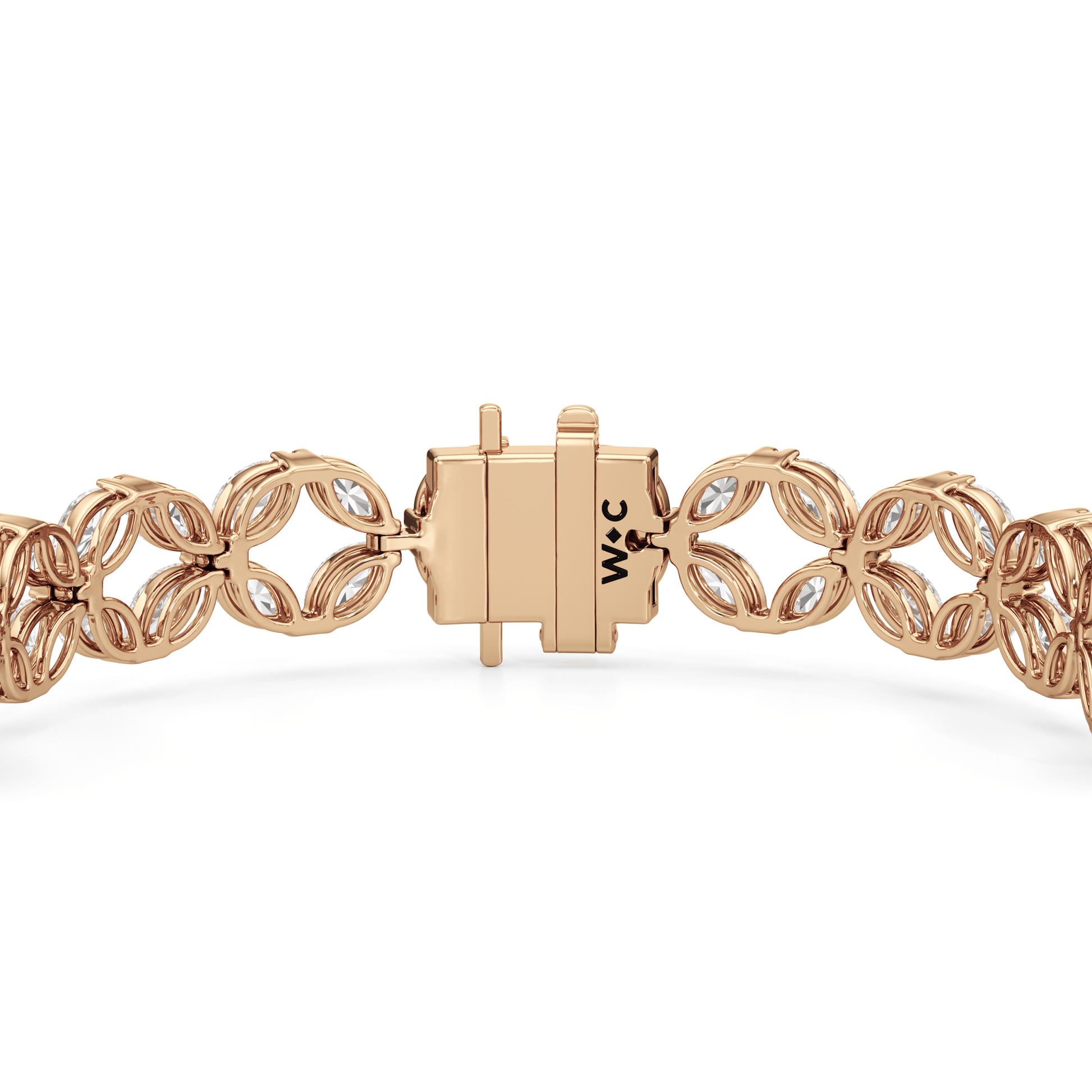 Signature Tennis Bracelet - Lotus Diamond