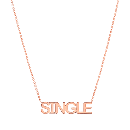 "SINGLE" Linear Necklace - Lotus Diamond