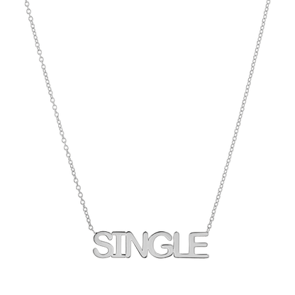 "SINGLE" Linear Necklace - Lotus Diamond