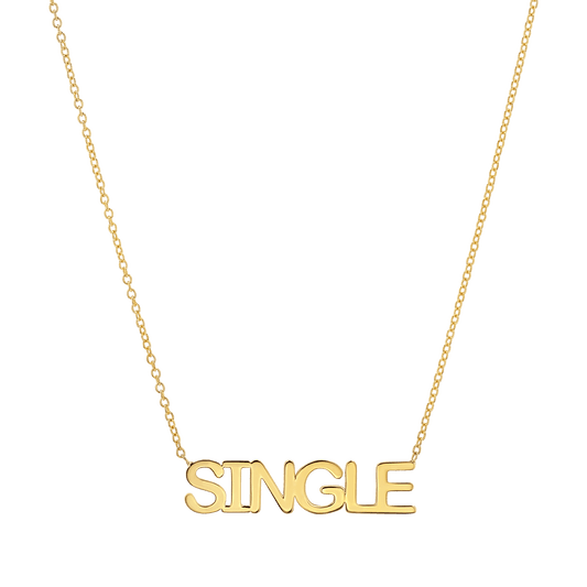 "SINGLE" Linear Necklace - Lotus Diamond