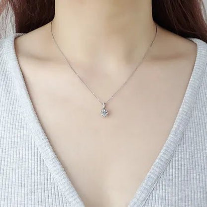 Snowflake diamond Pendant - Lotus Diamond