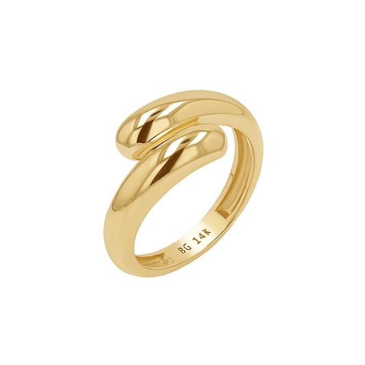 Solid Rendezvous Ring - Lotus Diamond