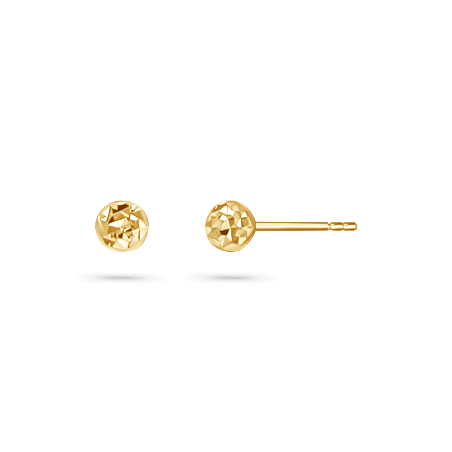 Sparkle Orb Ball Studs - Lotus Diamond