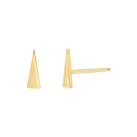 Spike Stud Earrings - Lotus Diamond