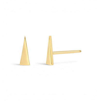 Spike Stud Earrings - Lotus Diamond