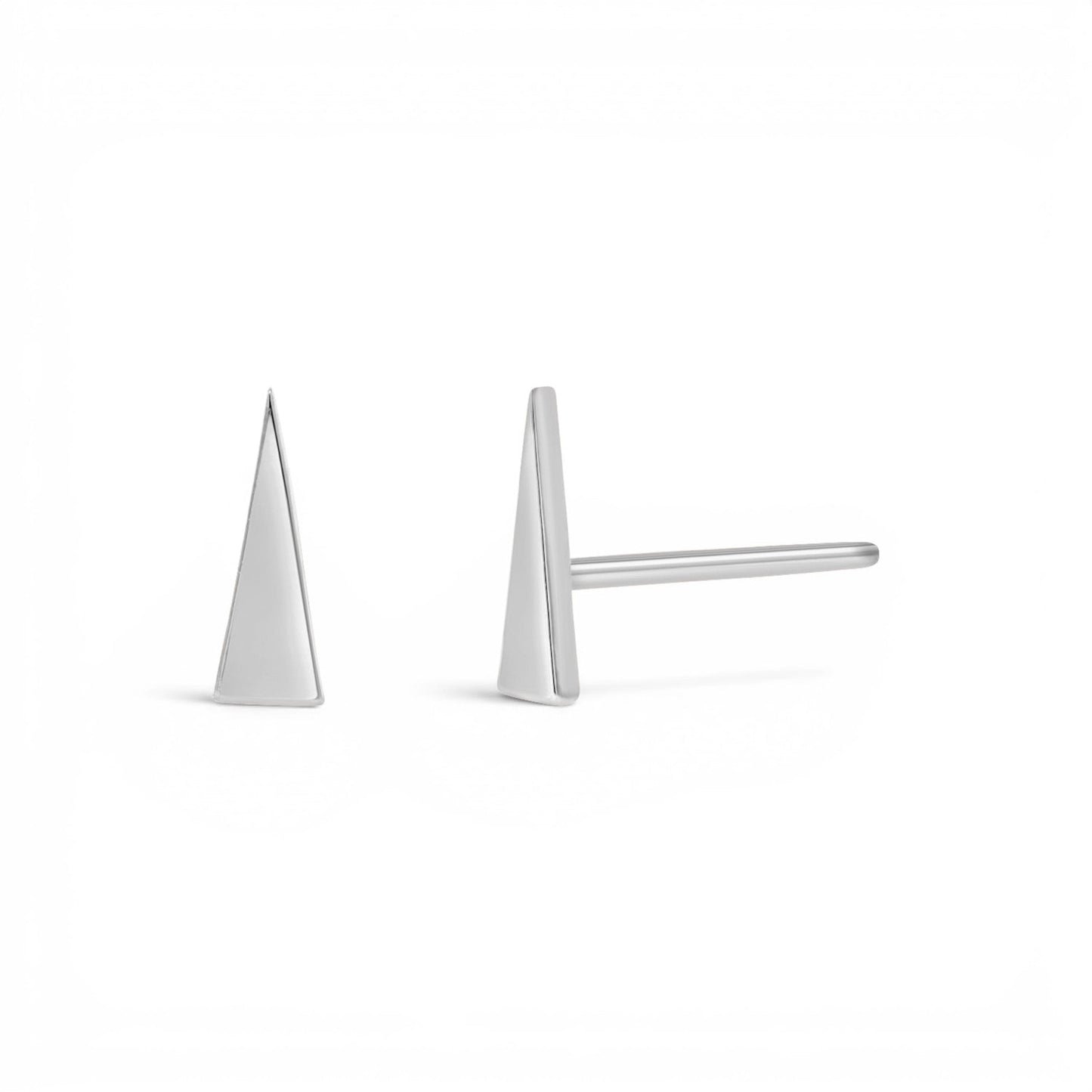Spike Stud Earrings - Lotus Diamond