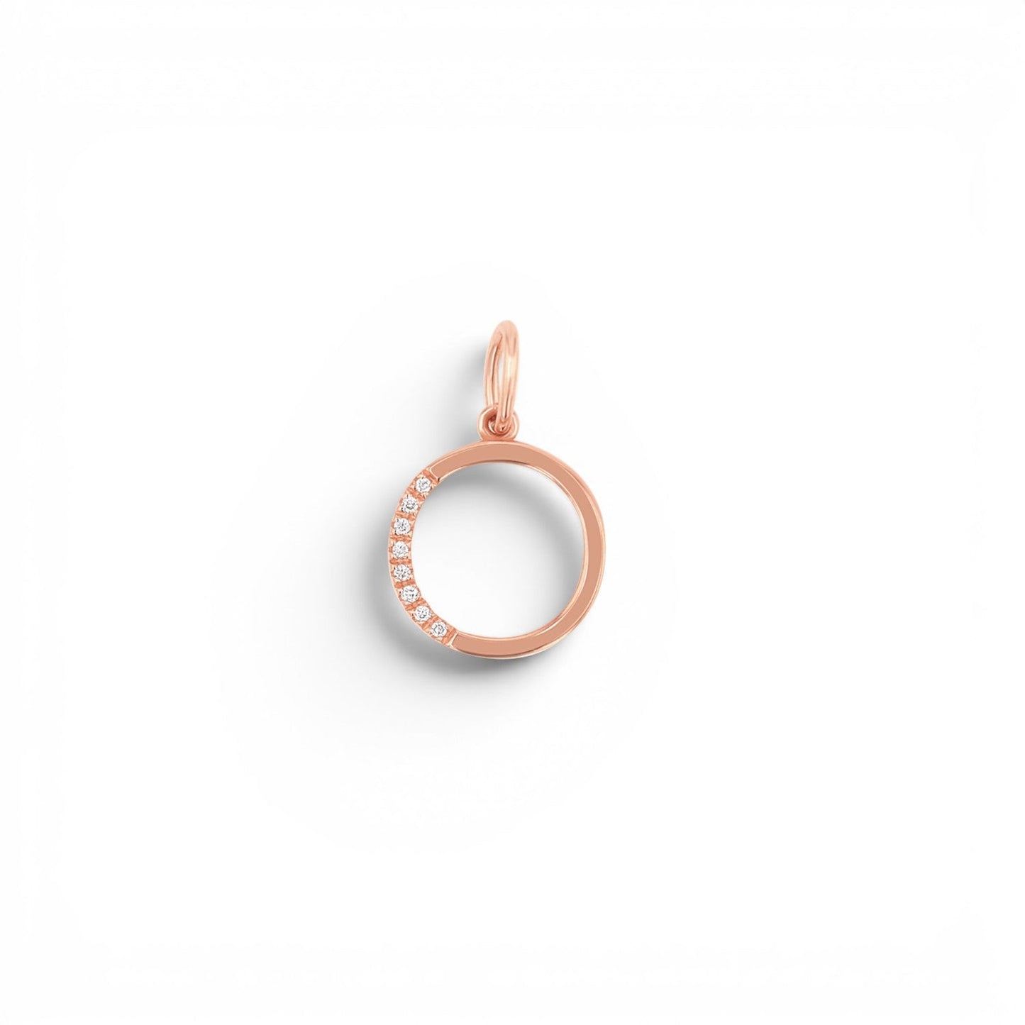 Sprinkle Diamond Initial Charm - Lotus Diamond