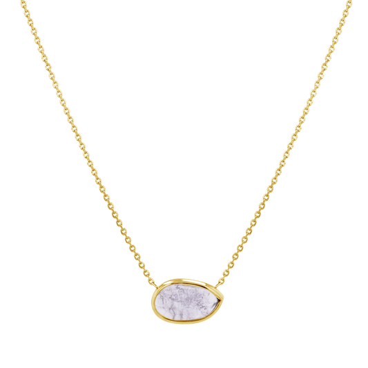 Tanzanite Gemstone Necklace - Lotus Diamond