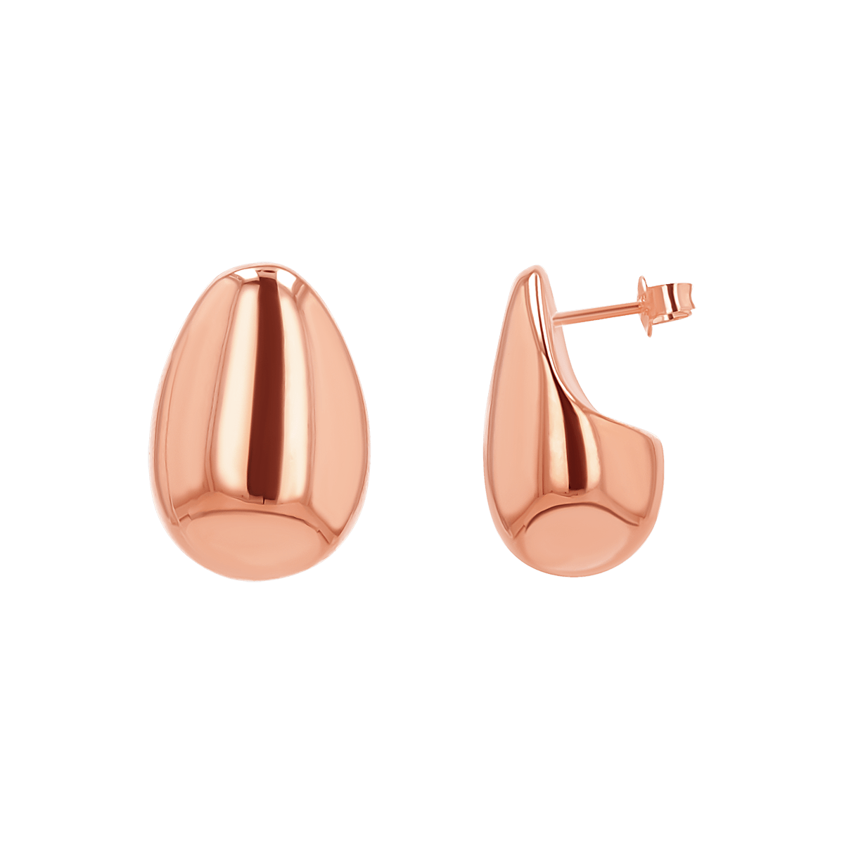 Teardrop Earrings - Lotus Diamond