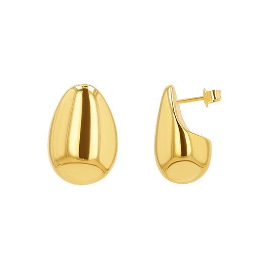 Teardrop Earrings - Lotus Diamond