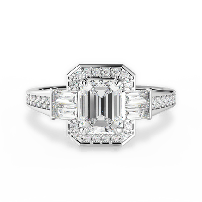 The Ada Halo - Lotus Diamond