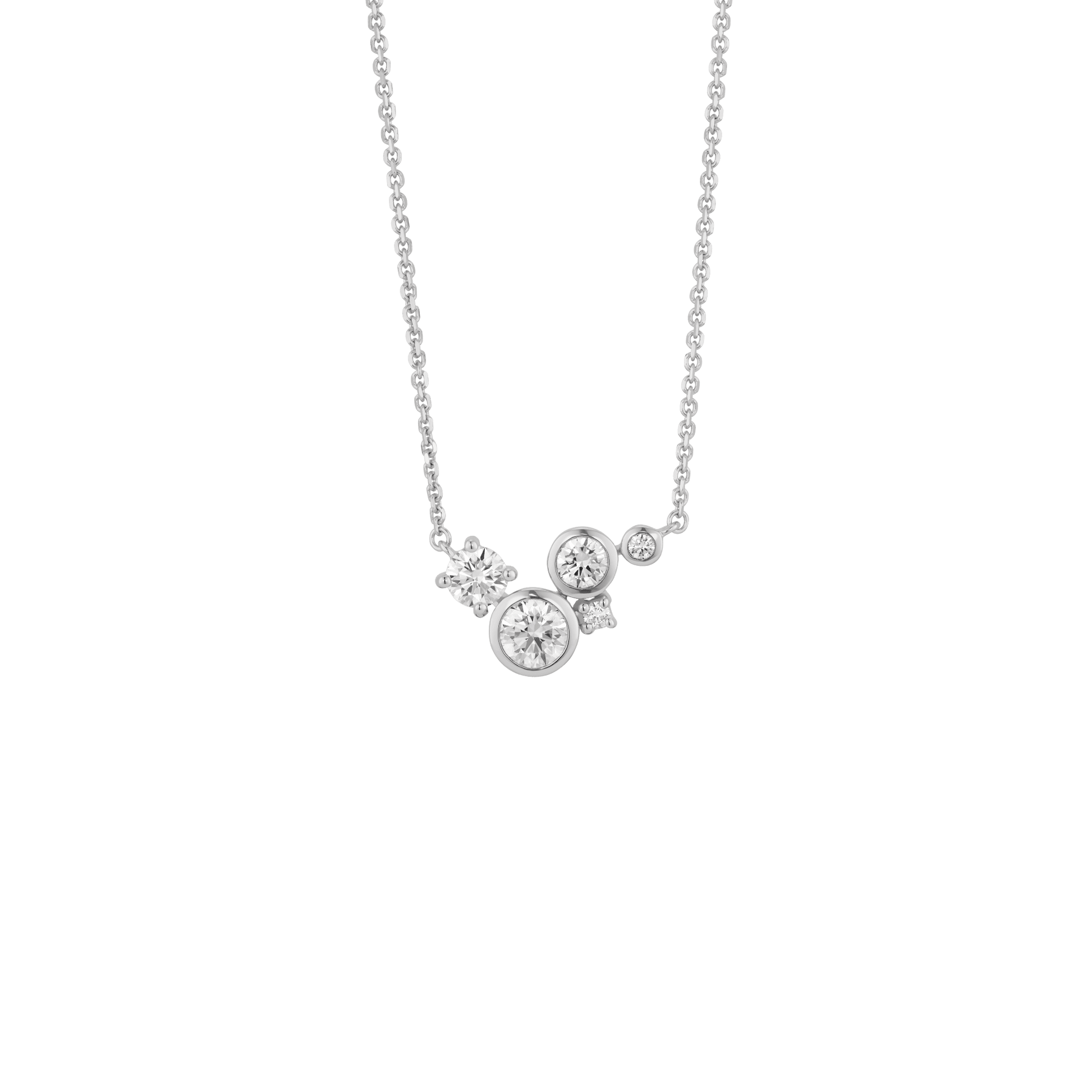 The Alberta Necklace - Lotus Diamond