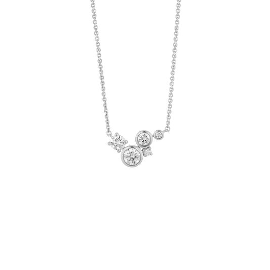 The Alberta Necklace - Lotus Diamond