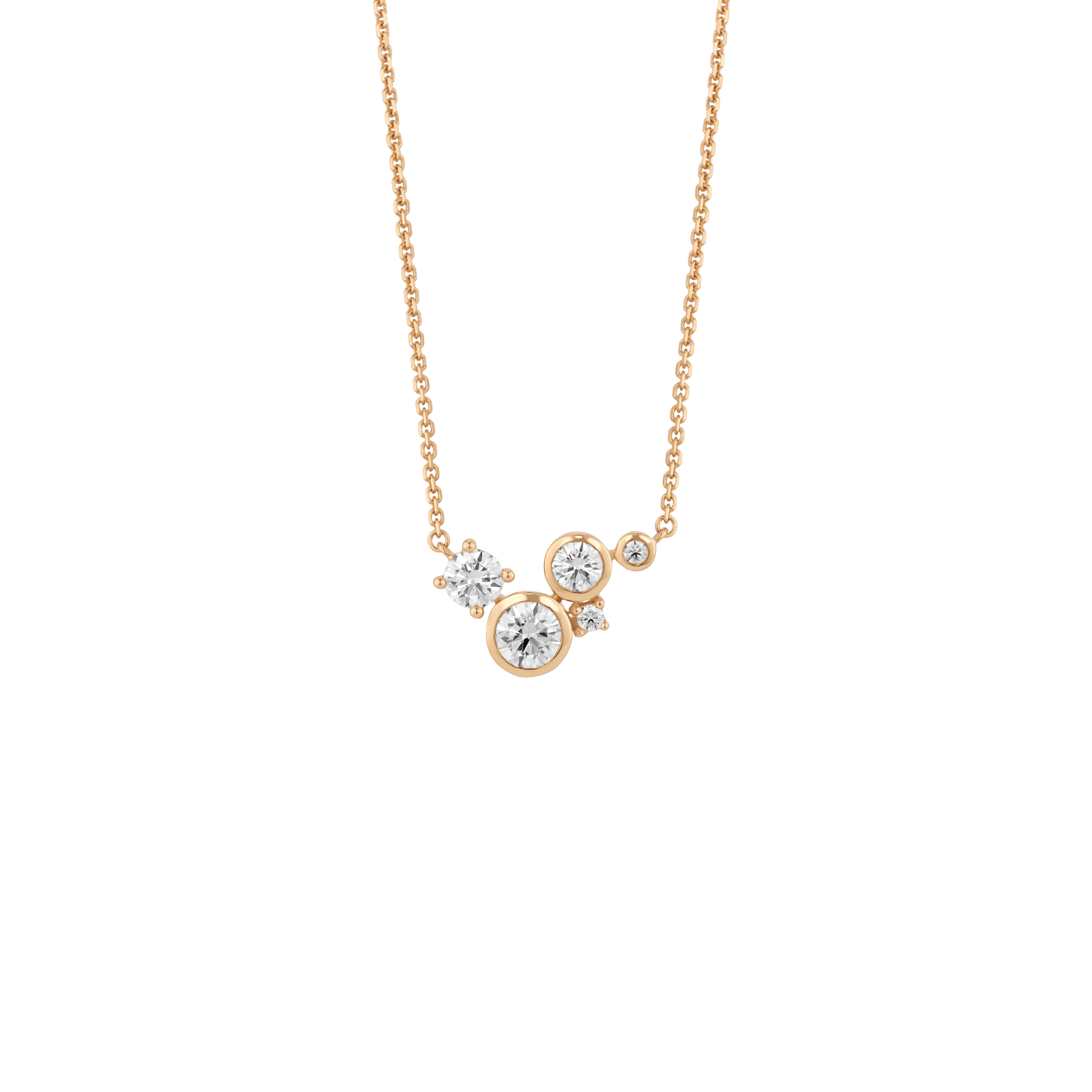 The Alberta Necklace - Lotus Diamond