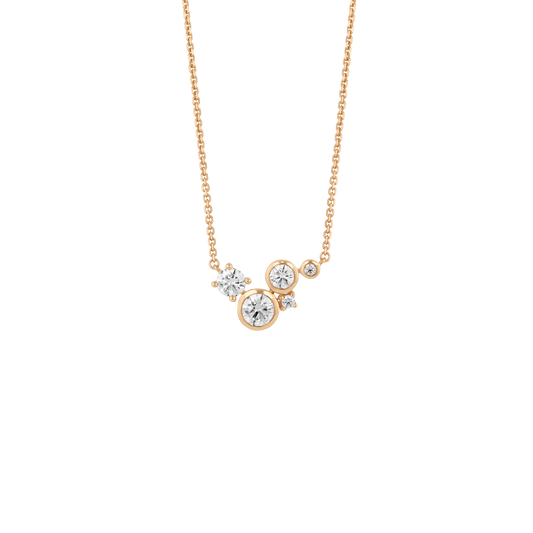 The Alberta Necklace - Lotus Diamond