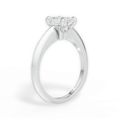 The Althea Solitaire - Lotus Diamond