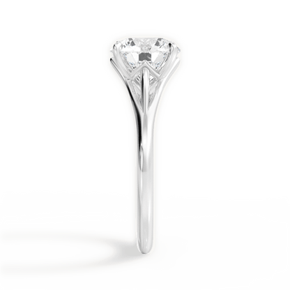 The Amata Solitaire - Lotus Diamond