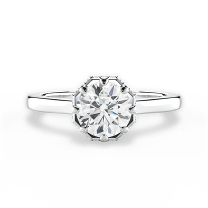 The Andy Solitaire - Lotus Diamond