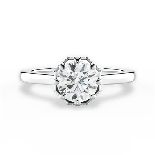 The Andy Solitaire - Lotus Diamond